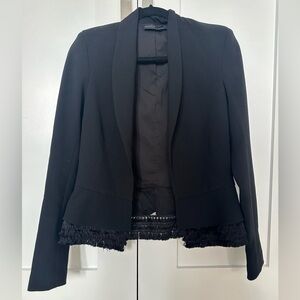 Sachin + Babi Blazer With Fringe Detail